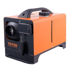 VEVOR Diesel Air Heater All-in-one 12V 8KW Bluetooth App LCD for Car RV Indoors (Default: Default)